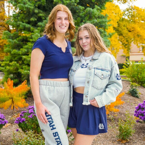 Two Aggies Wearing Hype and Vice Clothing